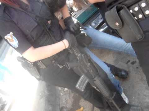 durango - EN EL DESALOJO ILEGAL DEL ALBERGUE Y COMEDOR GRATUITOS TAMBITOS A.C., AL CUAL LOS ELEMENTOS DE LA POLICIA HACIENDO CASO OMISO DEL PROTOCOLO DE SEGURIDAD QUE ...