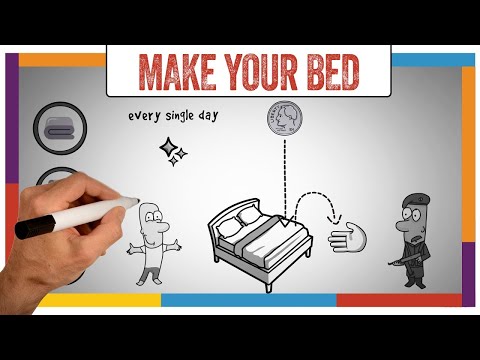Watch 'Make Your Bed Summary & Review (Admiral McRaven) - ANIMATED - YouTube'