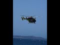Westpac Lifesaver Rescue Chopper over Manly Beach, Sydney