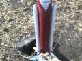 Launch Of Ares V Model Rocket - 7 March 2009