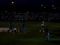 el desfile de los capitanes de cada seleccion en el evento de inaguracion de los inersalesianos