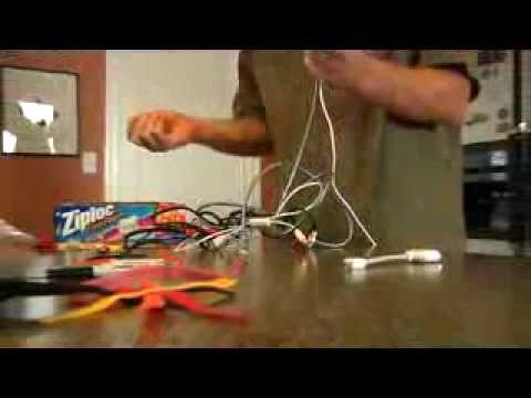 how to organize usb cables