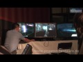 Cryteks Carl Jones shows Cry-Engine 3 for PC with Ati Eyefinity running on three monitors showing graphical gorgeousness in Triple-Full HD!