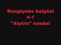 \"Alytis\"  - \"Utenis\" 11m. baudinys