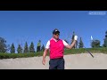 Shot of the Day: Luke Donald from the sand at Riviera 2010