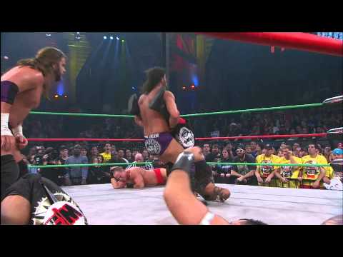 match - Homicide, Hernandez, Jay Lethal, Curry Man, Alex Shelley, Chris Sabin, Jimmy Rave, Lance Rock, Sonjay Dutt, B.G. James, Consequences Creed, Cute Kip and Shar...