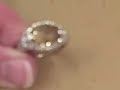 Coral, Turq, and Champagne Lotus Rings