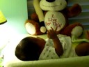 Talking to Mr. Cubbie Bear
