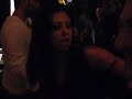 pre cake sitting balloons in crowd