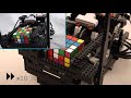 Click here to watch this video ARM Powered LEGO/Nokia 4x4x4 Rubik's Cube Solver