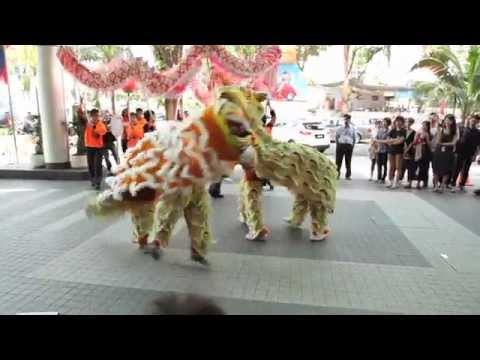 Chinese New Year Shuffle with dancing tigers