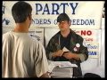 What NOT To Not Say Libertarian Outreach Booths