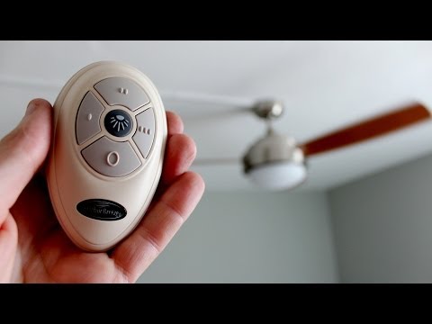 how to control fan by remote