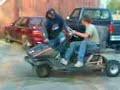 insane three-wheeled golf cart #2 insane three-wheeled golf cart #2