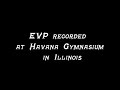 this is audio that our investigators captured in early 2008 at an active location in illinois. two audio sources were set to record at the same time. one audio source was clean. the other source picked up a voice. listen for yourself. the evp is in the second audio source in this video.