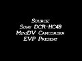 this is audio that our investigators captured in early 2008 at an active location in illinois. two audio sources were set to record at the same time. one audio source was clean. the other source picked up a voice. listen for yourself. the evp is in the second audio source in this video.
