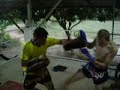 training in Sakpayak boxing Camp Prachinburi Thailand