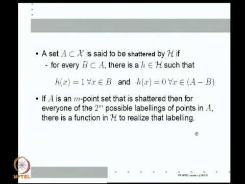 how to prove vc dimension