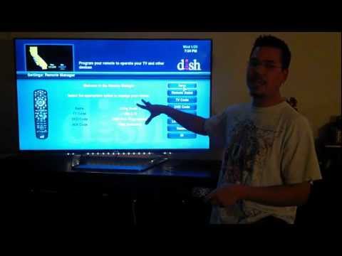 how to sync dish remote to dvd player
