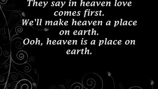 Belinda Carlisle - Heaven Is a Place on Earth Lyri