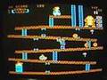 Donkey Kong with rarely seen intro screen on Atari XEGS