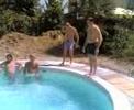 gigio e dade in piscina
