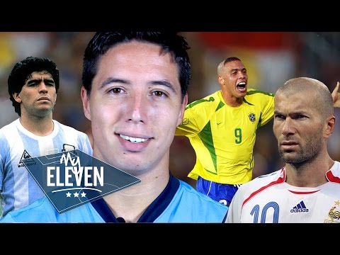 Samir Nasri picks his greatest ever team | Ronaldo, Maradona, Zidane & more!