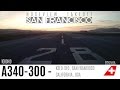 SWISS A340 Cockpit Takeoff in San Francisco HD