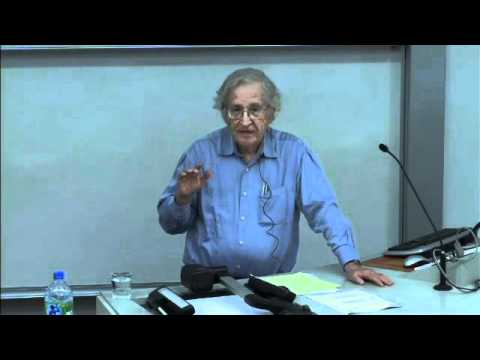 Stimulus - Noam Chomsky delivers a lecture