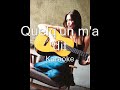 Carla Bruni - Quelqu'un M'a Dit (karaoke)