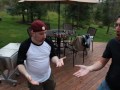 Click here to watch this video Friend Whips Friend with Electric Guitar Cord