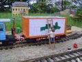Graffiti Playmobil Train