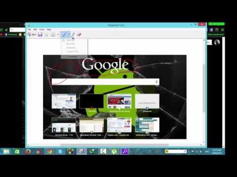 how to take snapshot in windows xp