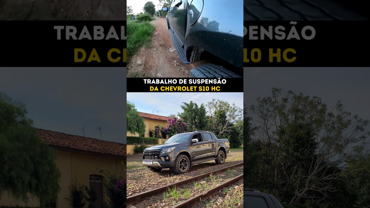 Trabalho da suspensão da Chevrolet S10! #chevrolet