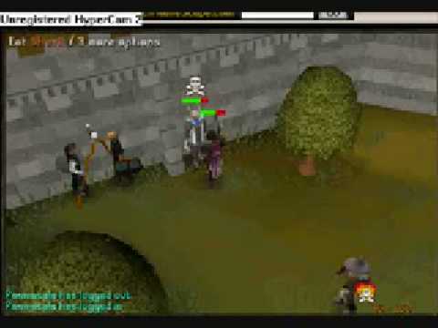 Runescape - Pure 3 Str 3 p2p pvp video 1 - Dh pking