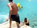 jump into sea in cala llonga ibiza 08