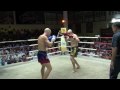 Robert scores a 4rd round KO at patong Boxing stadium