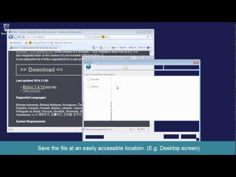 how to make ms dos bootable usb
