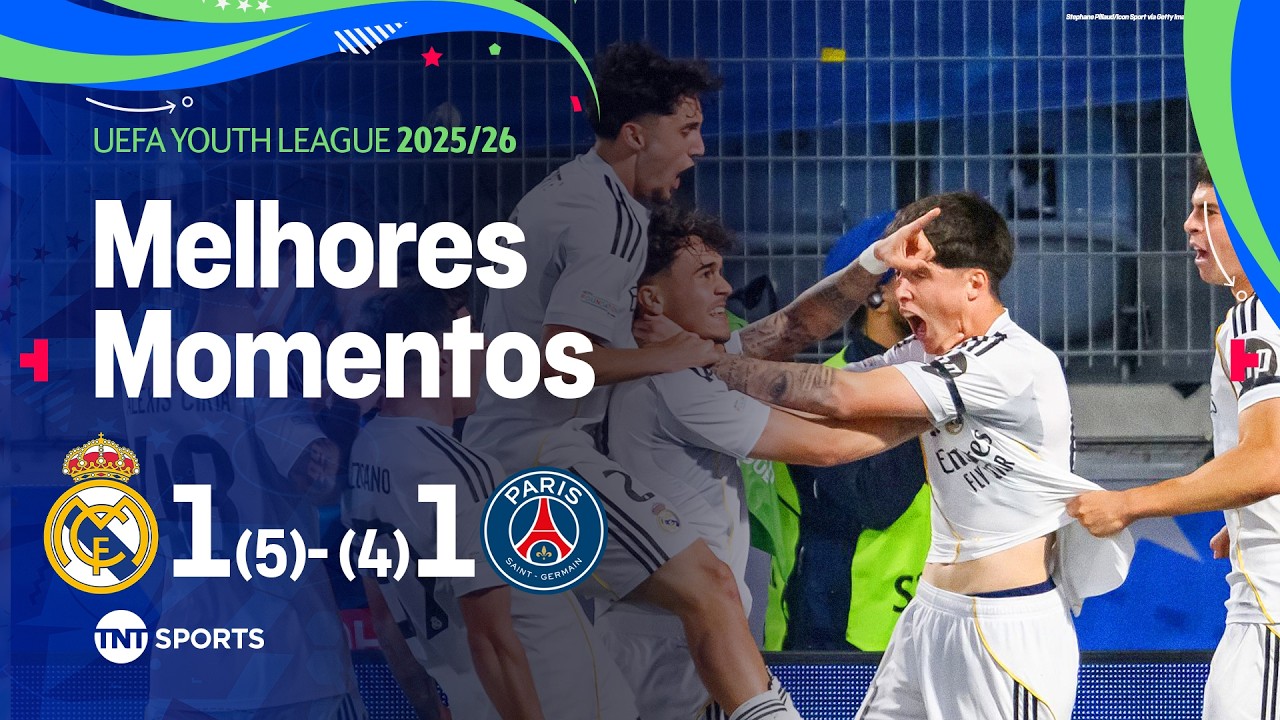 O Real Madrid É Inacreditável! Virada Absurda Nos Penais Contra O Psg E Vaga Final Da Youth League