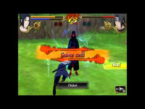 鳴門NARUTO -ナルト- 疾風伝レジェンズのAkatsukiの上昇しているME SASUKE V.S ITACHI