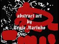 REGIA SHOW Red Black Complex Abstraction Art Painting