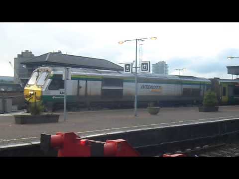 Class 224 - THIS IS MY 100TH VIDEO!!!!!!!!!!!!!!!!!!!!!!!!!!!!!!!!!!!!!!!!!!!!!!!!!!!!!!!!!!!!!!!!!!!!!!!!!!!!!!!!!!!! Irish Rail 224 arriving into Kent with the Mark 4'...