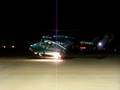 BK-117 N125EC Landing at Night at PGV