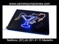 Aviso en LEDs BAR LIG-032
