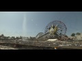 Disneyland Resort's World of Color Fountain Test