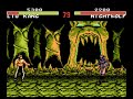 the first play of a pirated game. its mortal kombat 4 which is a pirated fighting game for the nes.