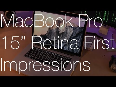 macbook Pro - It's only been a day, but early first impressions are always very interesting to look back on. I thought I'd share with you guys exactly what I think of my n...