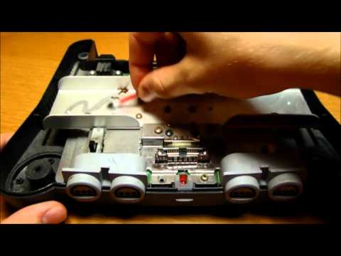 how to take apart a nintendo 64