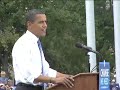 Barack calls on North Carolina