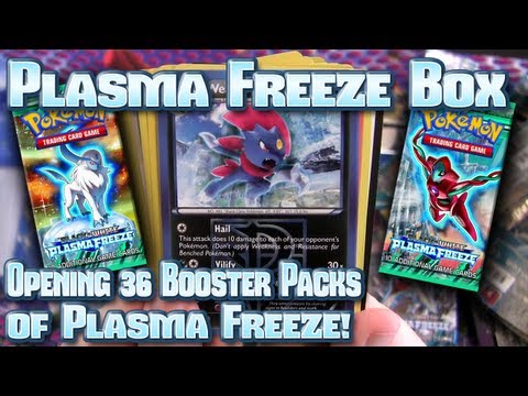 Pokémon Black & White -- Plasma Freeze Booster Box Opening!